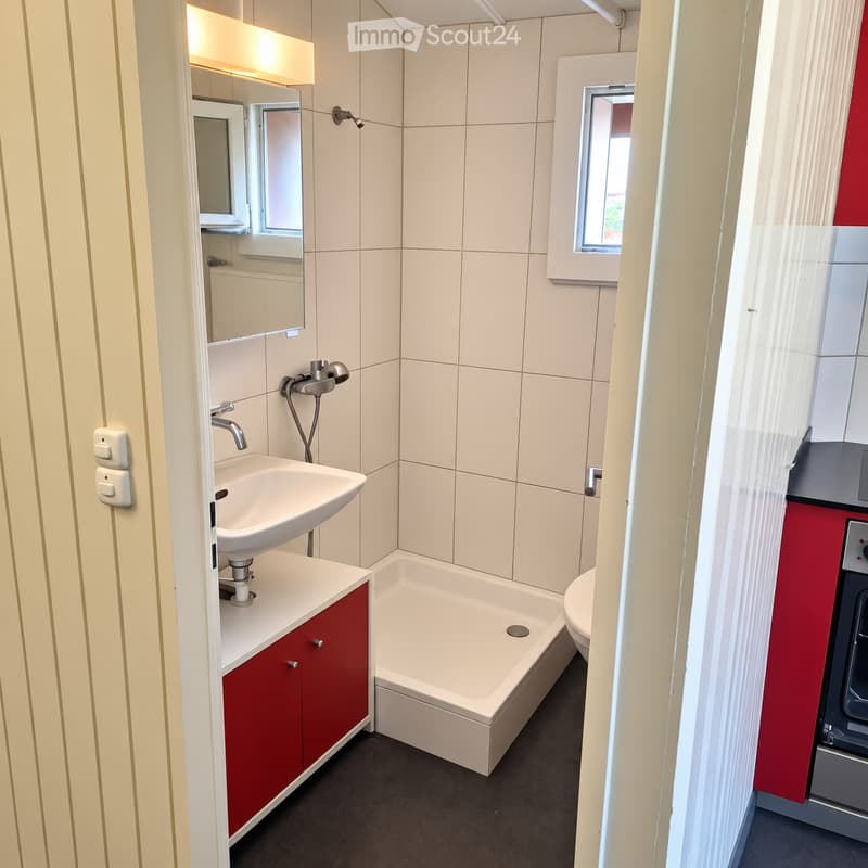 Charmantes 1-Zimmer-Studio in Heimberg + Parkplatz & Keller (2)