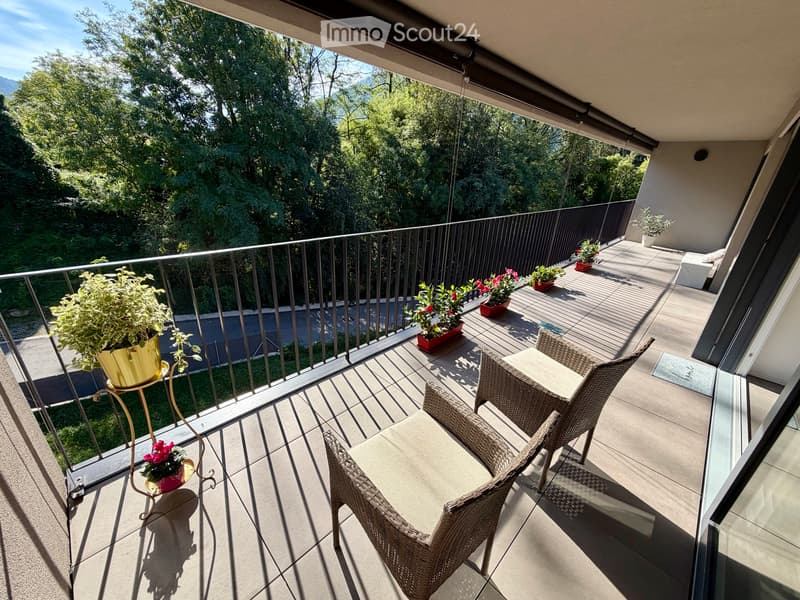 Moderno 3.5 locali arredato + 1 posteggio in autorimessa- (5)