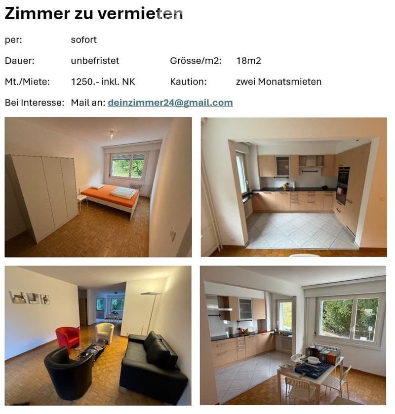 Zimmer in WG frei (1)