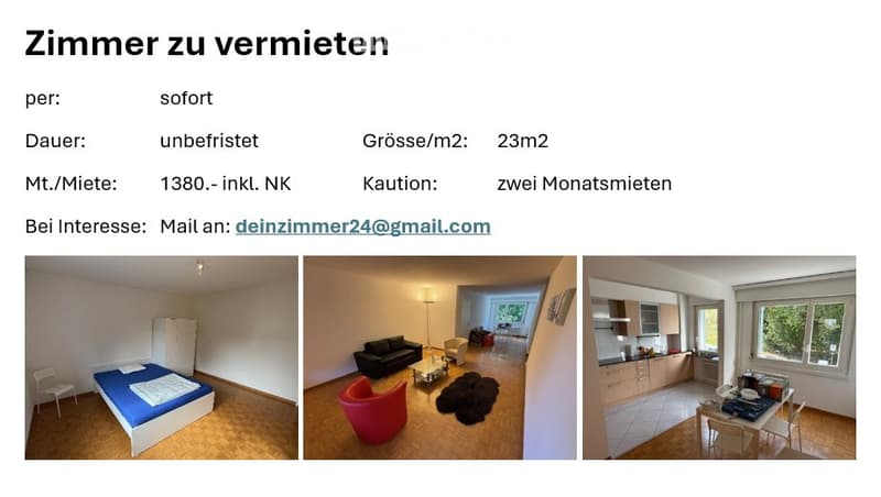 Zimmer in WG frei (1)