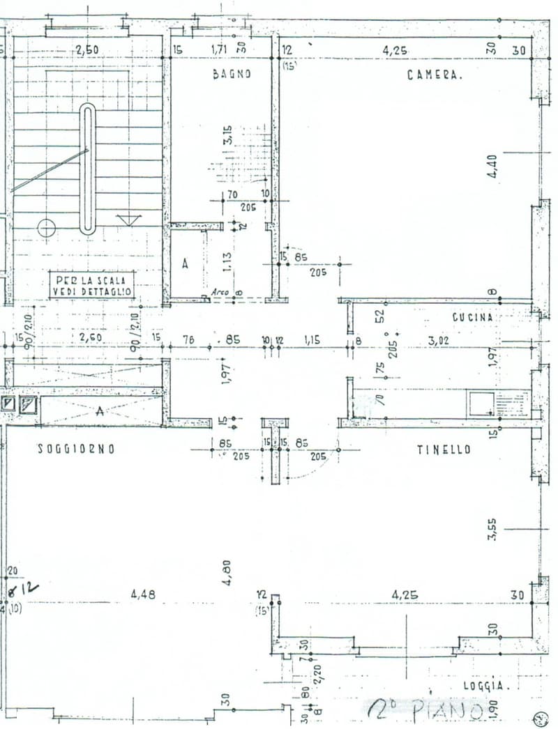 Affitto 2.5 locali al 2. piano zona tranquilla e vista lago (13)