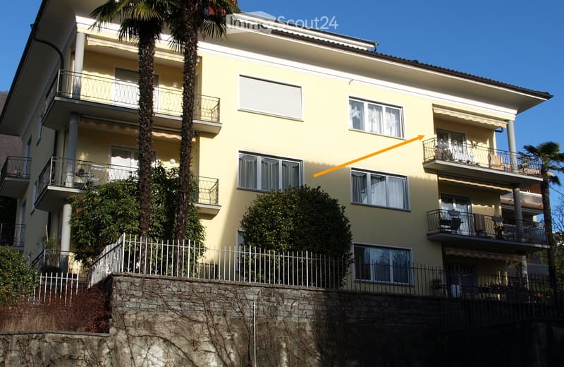 Affitto 2.5 locali al 2. piano zona tranquilla e vista lago (1)