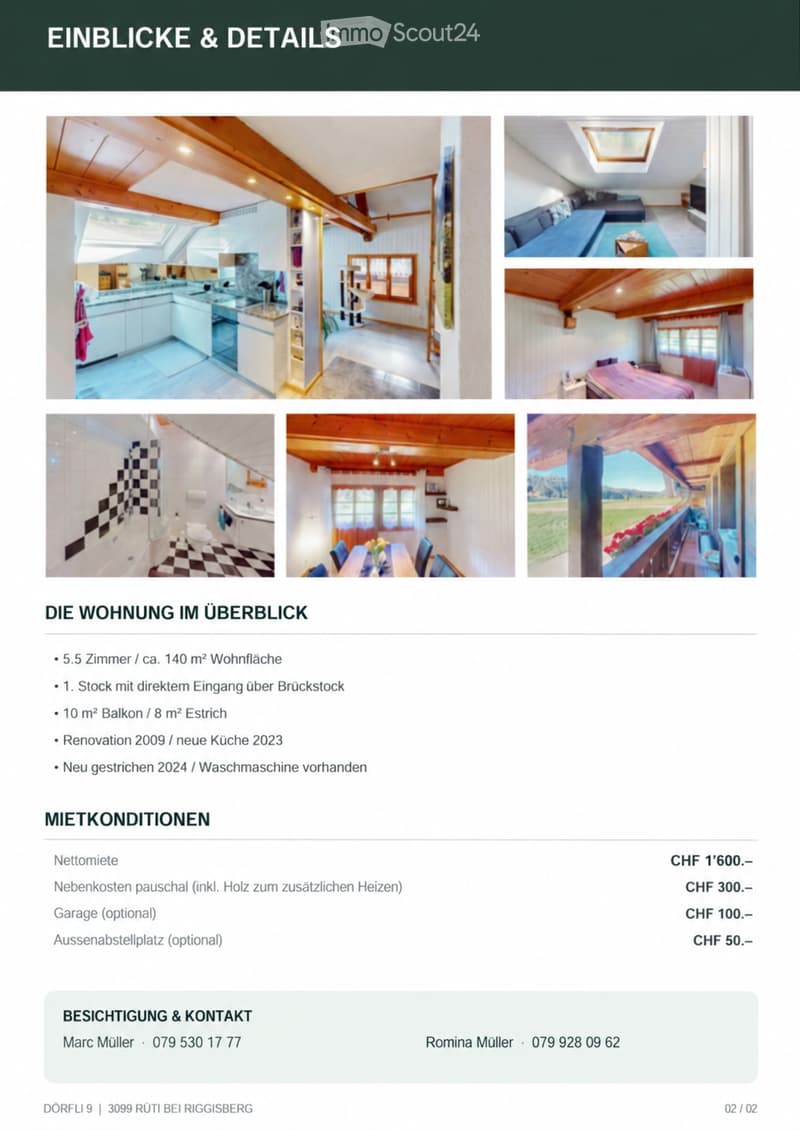 5.5 Zimmer Wohnung mit 140m2 (2)