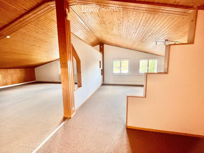 Grosszügige 3 Zimmer-Dachwohnung (2)