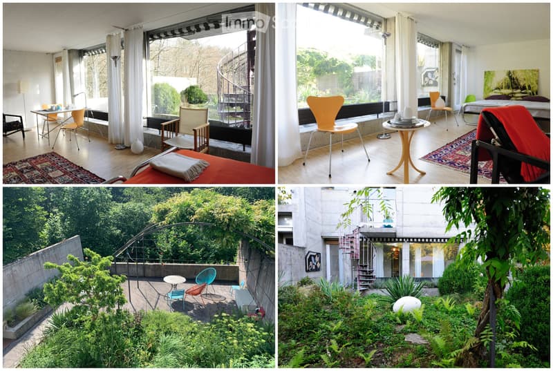 Helles Studio mit grosser Terrasse in der Siedlung Thalmatt (1)