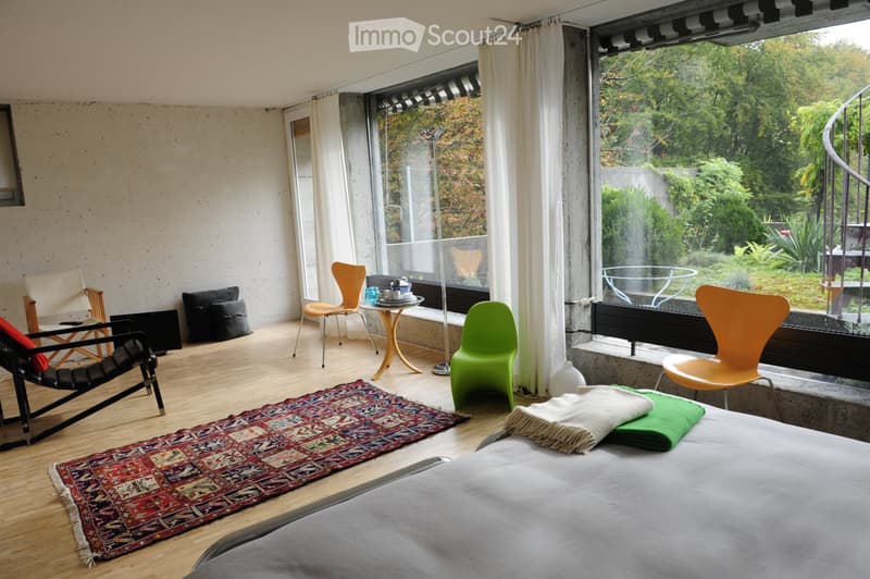 Helles Studio mit grosser Terrasse in der Siedlung Thalmatt (4)