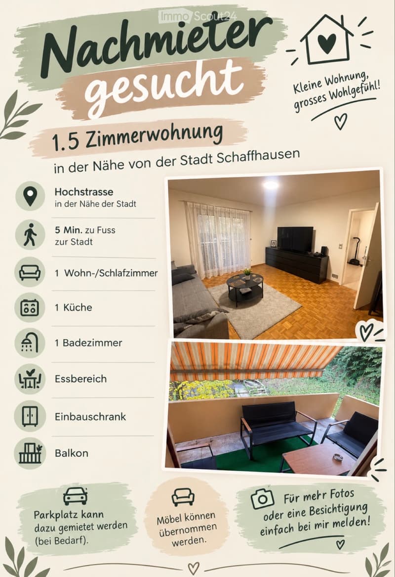 Nachmieter Gesucht (1)