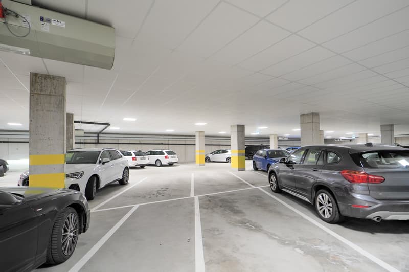 Parking space for several cars