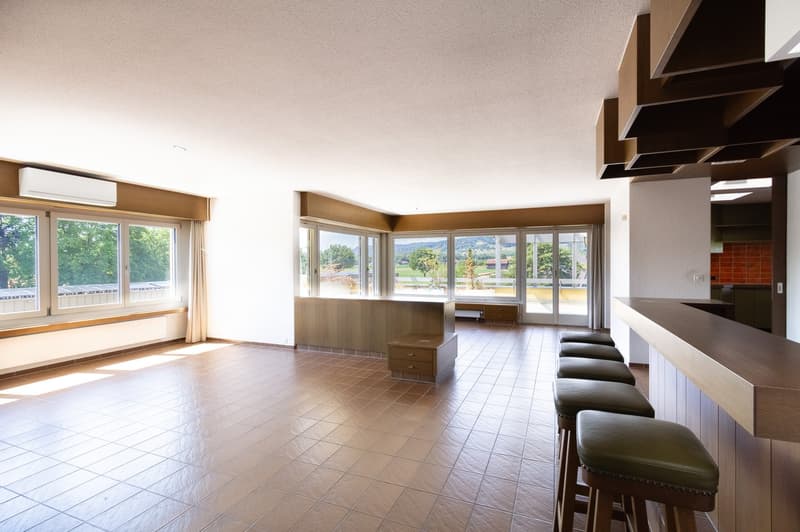 Grosszügige 5.5-Zimmer-Dachwohnung mit herrlichem Ausblick in Kleindöttingen (2)