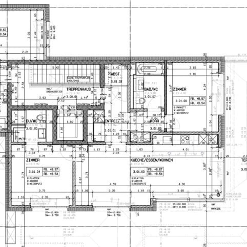 Helle 3½-Zimmer Attikawohnung mit grosser Terrasse (10)