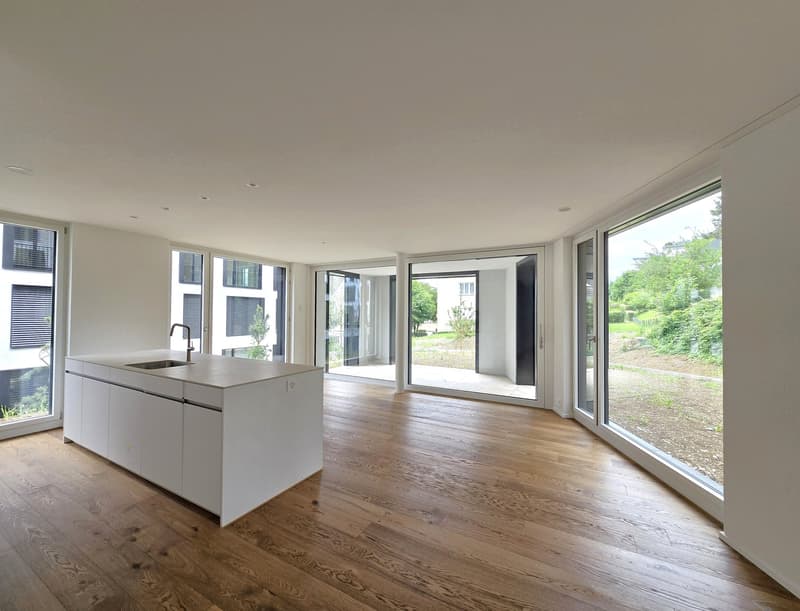 «Primo affitto» Appartamento di giardino moderno 4,5 locali, a soli 20 minuti da Zurigo (4)