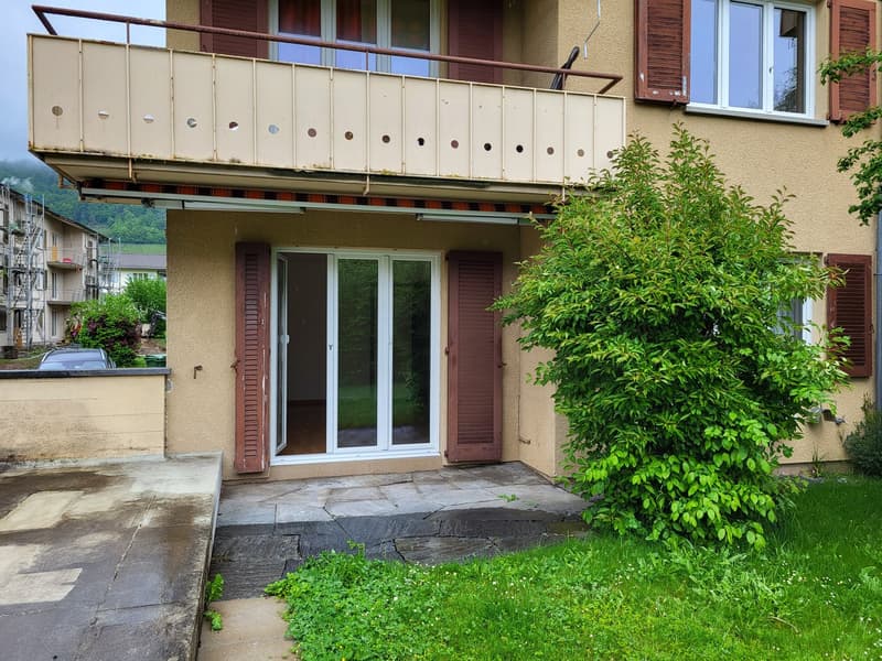 Central 3-room apartment on the ground floor (1)