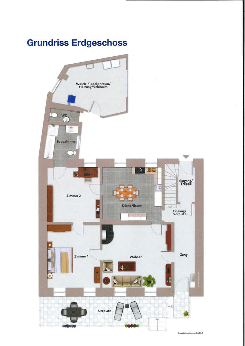 Historische 3 ½-Zimmerwohnung mit grossem Gartenbereich (10)