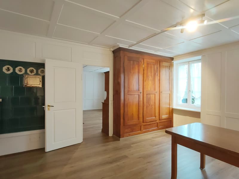 Historische 3 ½-Zimmerwohnung mit grossem Gartenbereich (4)