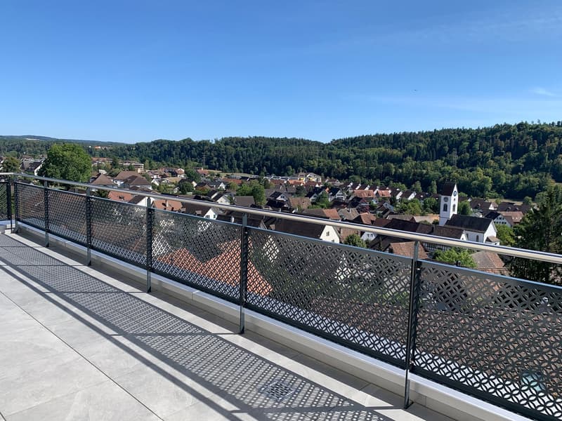 Moderne neue Attikawohnung an attraktiver Hanglage von Glattfelden – Wohnen im Grünen mit Komfort (1)