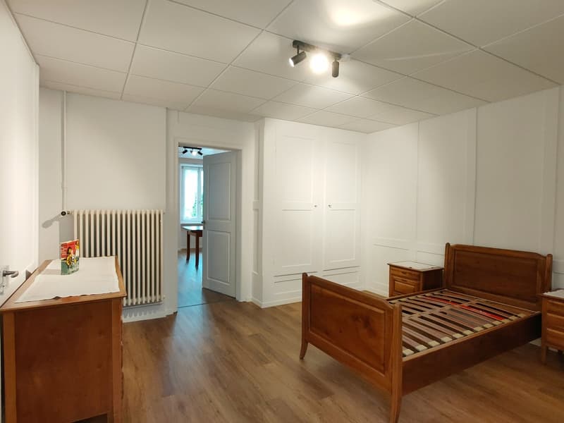 Historische 3 ½-Zimmerwohnung  mit grossem Gartenbereich (5)