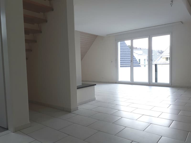 Wohnzimmer Blick zur Terrasse
