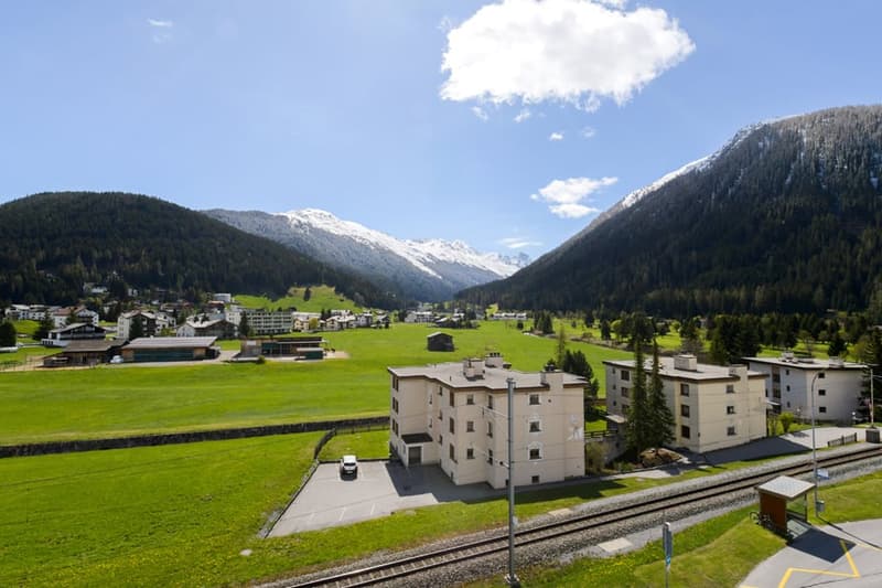 Ausblick an Osten (Dischmatal)