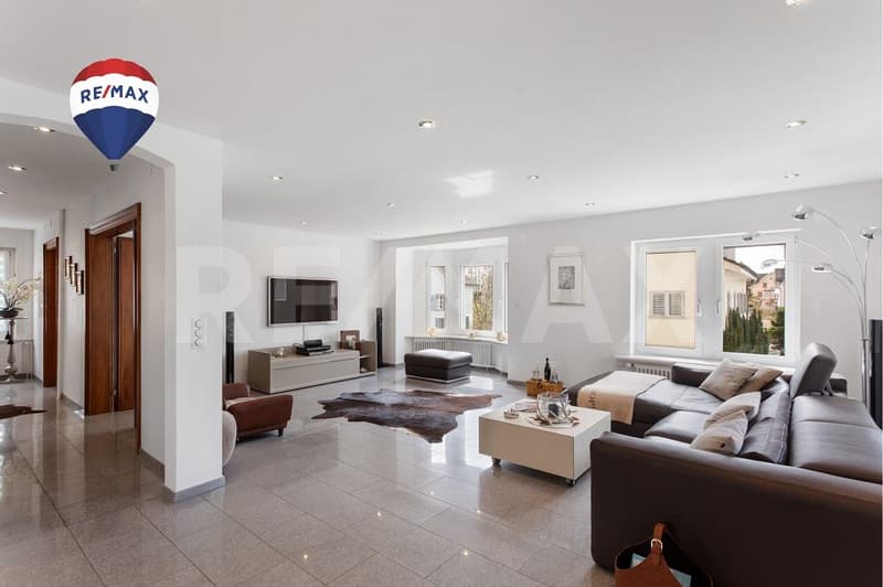 Stylish living with separate commercial space (dentist's practice rented) (1)