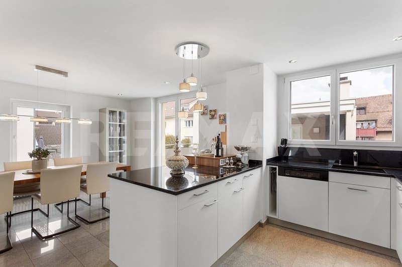 Stylish living with separate commercial space (dentist's practice rented) (8)