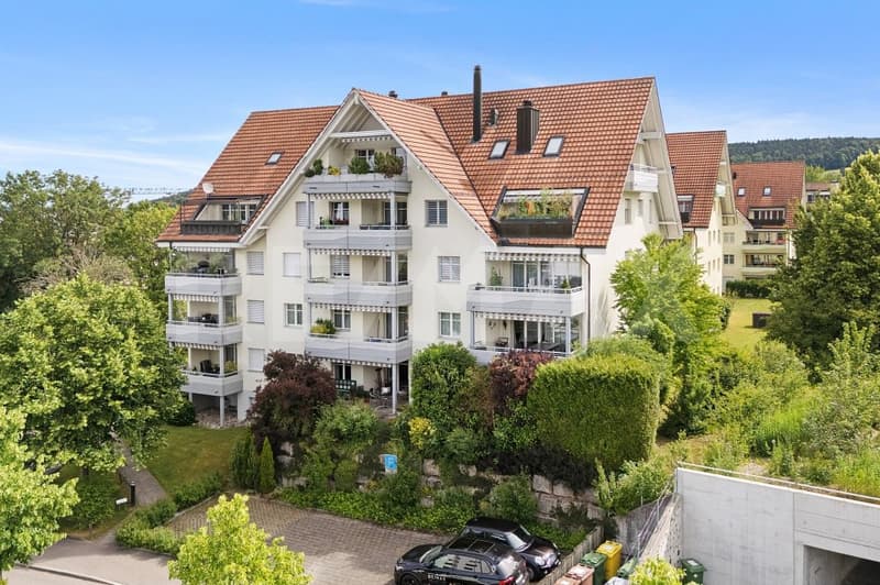 Charming 4.5-room attic apartment with sunny balcony and panoramic view (2)