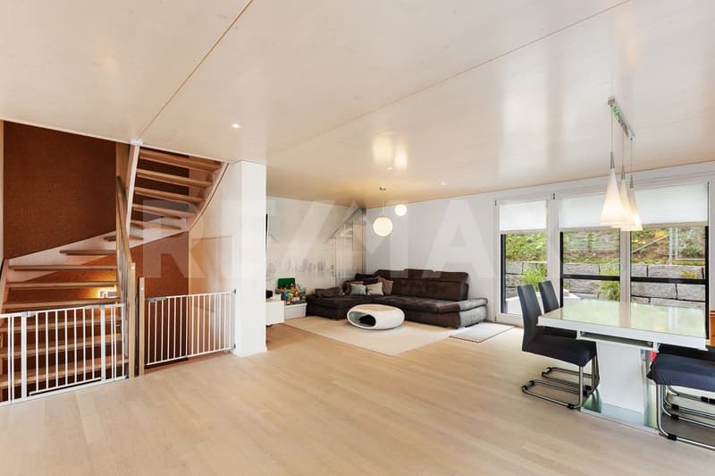 Exklusives 5.5-Zi.-Doppeleinfamilienhaus mit fantastischer Aussicht (2)