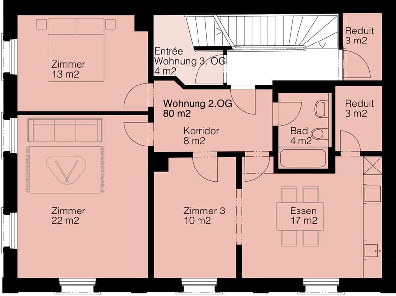 Schöne 3.5-Zimmer Altbauwohnung im Gundeldi (6)