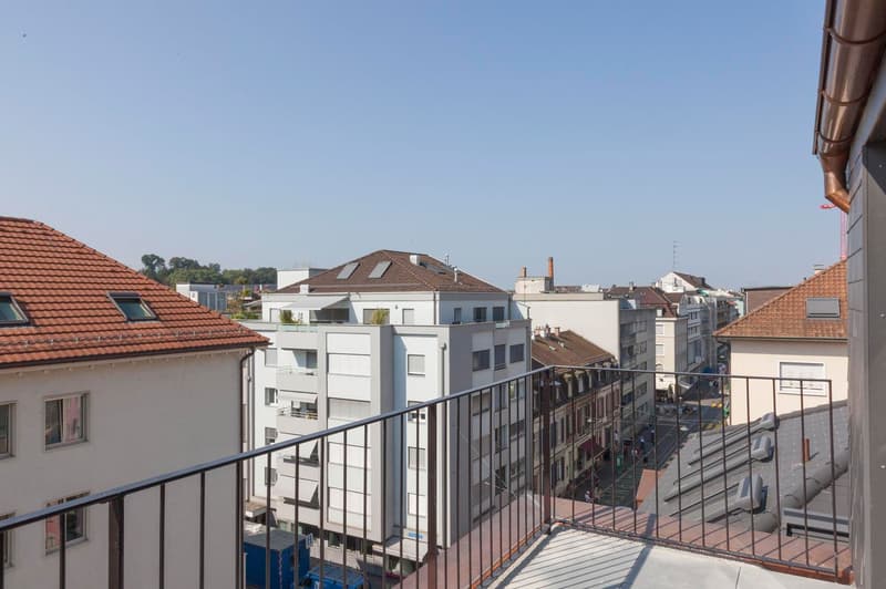Appartement en cluster avec baignoire – dans le quartier de Gundeli (9)