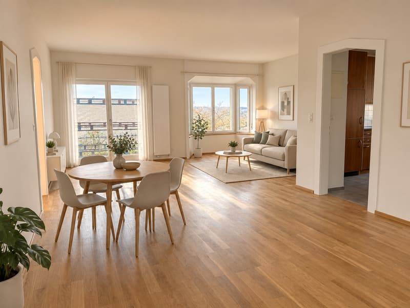 Charmante 4.5-Zimmer-Wohnung mit Terrasse in Dornach (2)