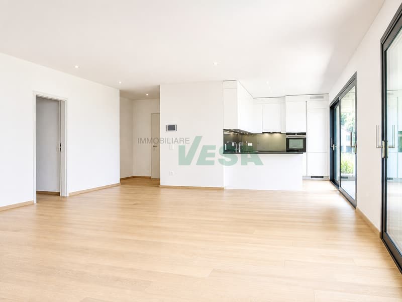Moderno appartamento 4,5 locali con bella terrazza e giardino privato (4)