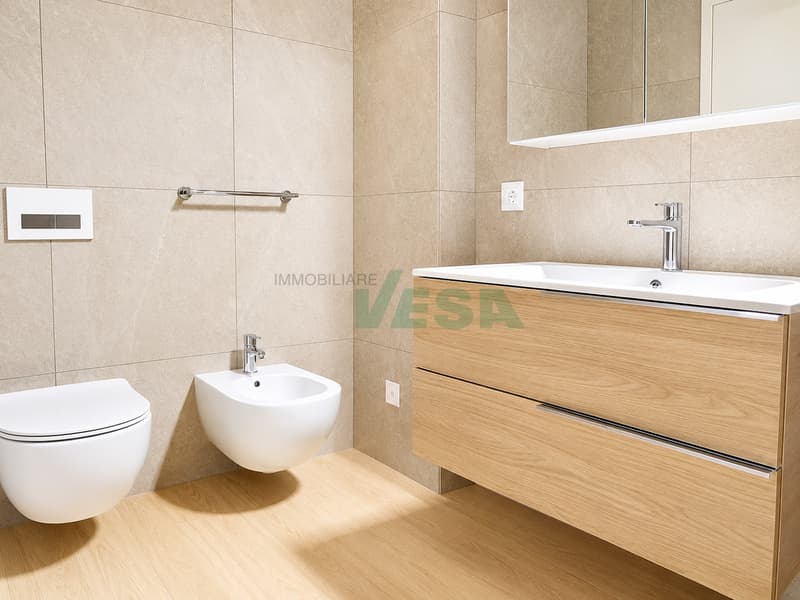 Moderno appartamento 4,5 locali con bella terrazza e giardino privato (10)