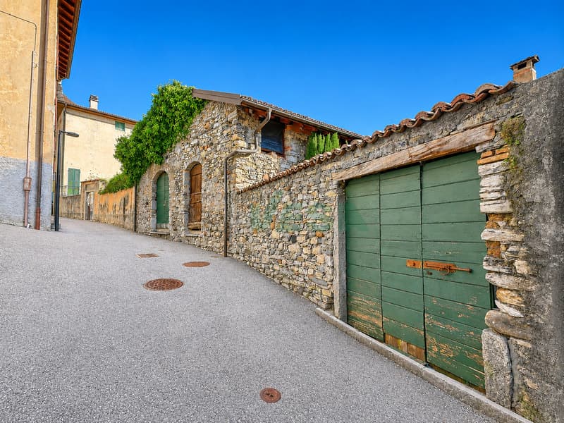 Splendida proprietà con antico palazzo, casetta rustica e bel giardino (3)