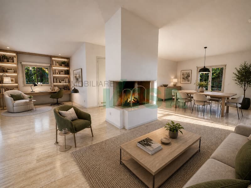 Elegante appartamento 5,5 locali con bella vista e giardino privato (4)