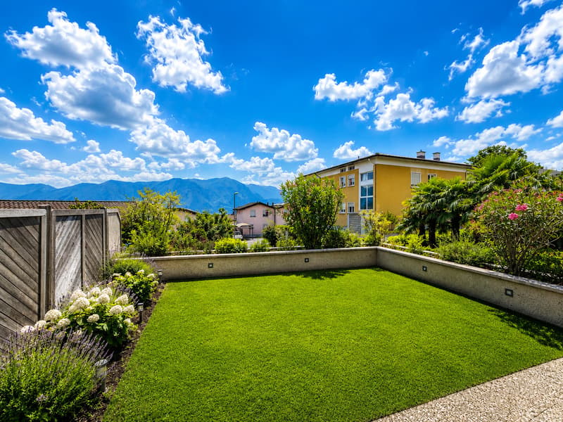 Spazioso e tranquillo appartamento 3,5 locali con giardino privato (2)