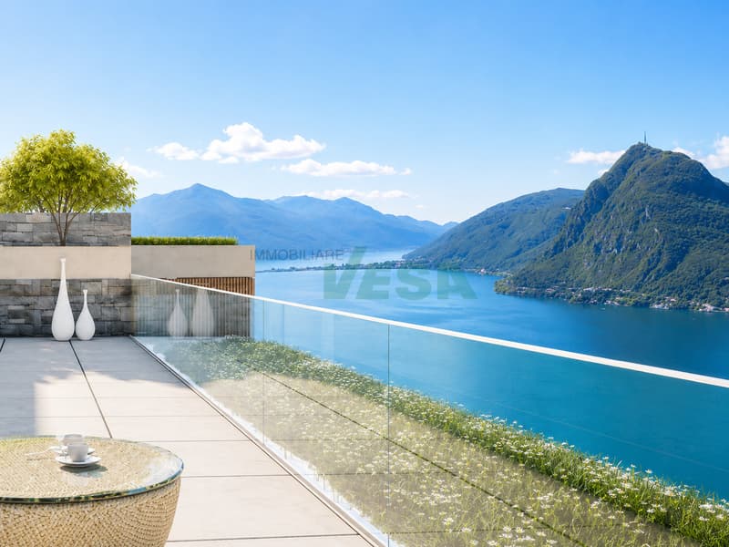 Nuovo e stupendo appartamento con bellissima vista e piscina privata (6)