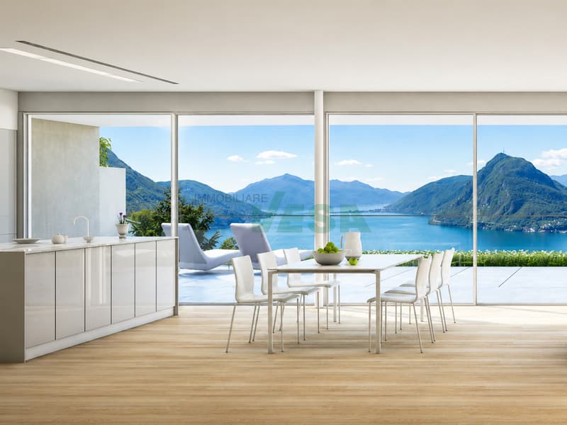 Nuovo e stupendo appartamento con bellissima vista e piscina privata (7)