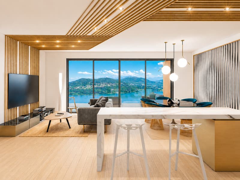 Nuovo lussuoso appartamento 2,5 locali con bella terrazza e giardino (2)