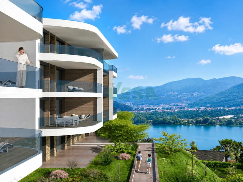 Nuovo lussuoso appartamento 2,5 locali con bella terrazza e giardino (3)