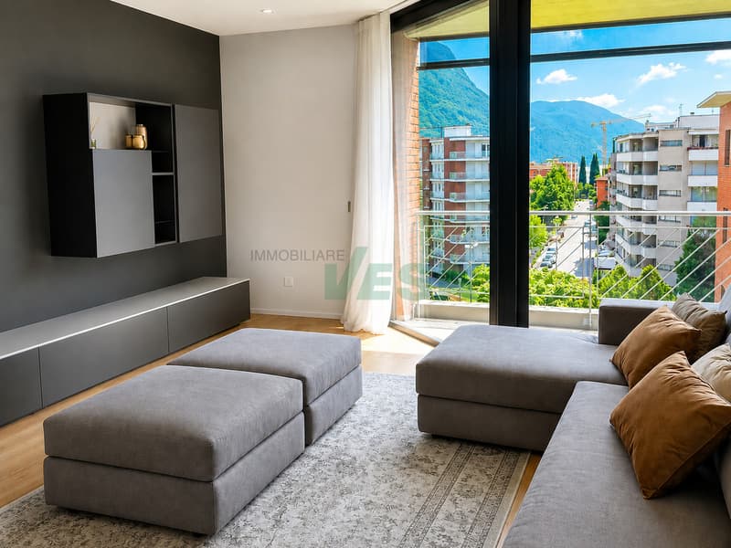 Splendido elegante attico duplex 4,5 locali con bellissimo roof-garden (2)