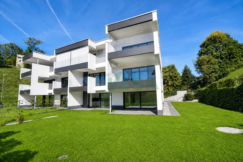 Luminoso appartamento 4,5 locali con terrazza e bel giardino privato (7)