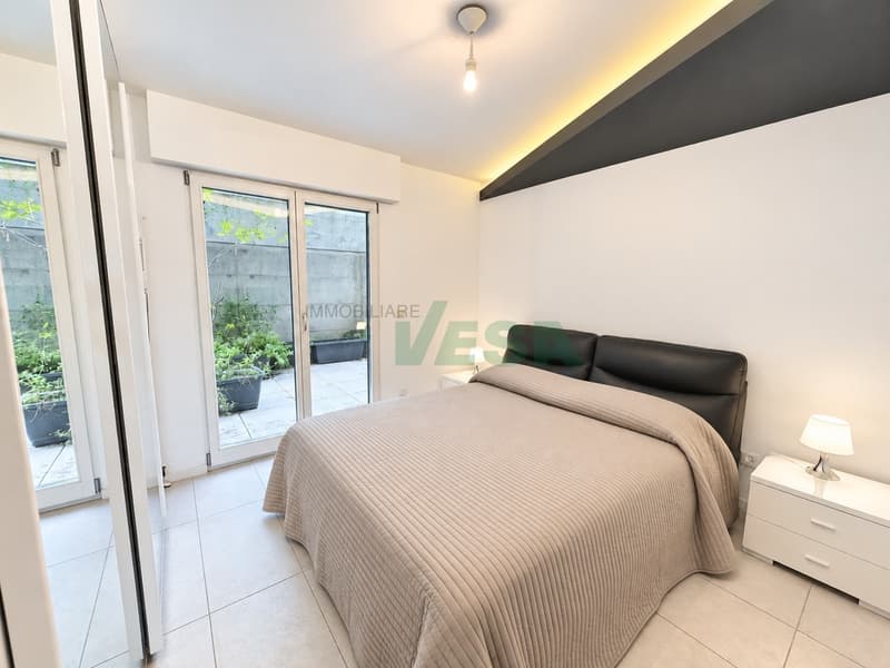Moderno e luminoso appartamento 2 locali con splendida vista lago (6)