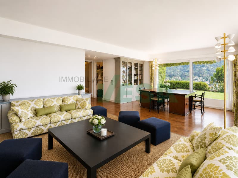 Splendido attico 6,5 locali con fantastica vista lago e bel giardino (4)
