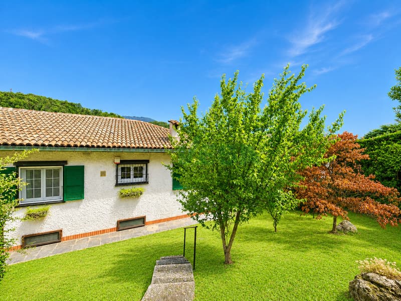 Accogliente casa unifamiliare su un unico piano con ampio giardino (8)