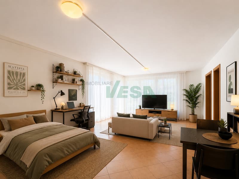 Spaziosa villa con piscina, grande giardino e appartamento monolocale (8)