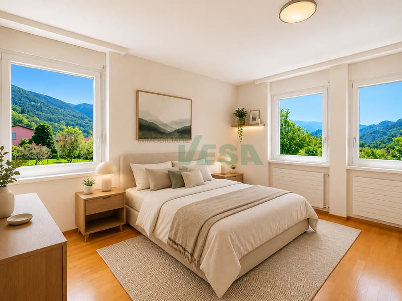 Spaziosa villa con piscina, grande giardino e appartamento monolocale (10)