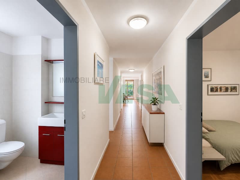 Accogliente appartamento 4,5 locali con delizioso giardino privato (9)
