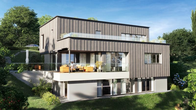 Habiter avec un panorama - maison de famille luxueuse avec vue sur les montagnes (2)