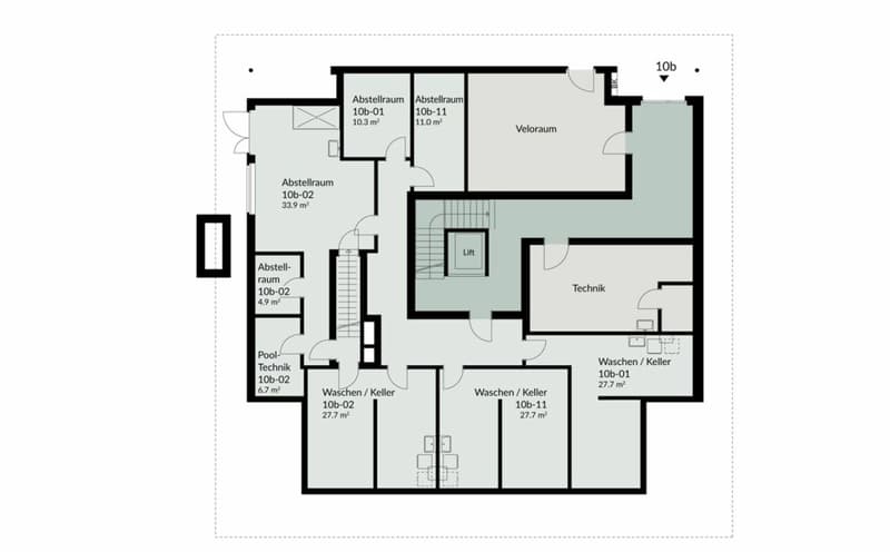 156 m² | 4,5 locali appartamento | Heerenberg | Primo affitto (13)