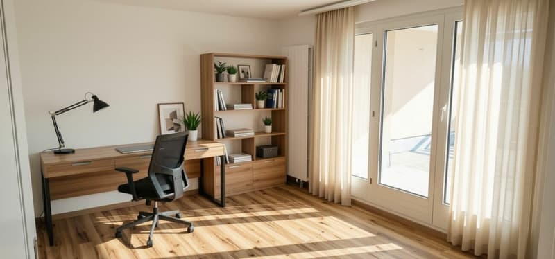 Dream attic apartment (maisonette) with large terrace+balcony and evening sun (4)