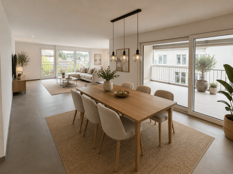 Appartamento soleggiato con balcone spazioso e vista sulla Murg (3)